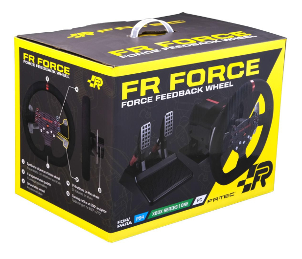 FR-TEC OUTLET - FR-FORCE Force Feedback Wheel (PC/PS4/Xbox Series X - 1508024 - zdjęcie 7